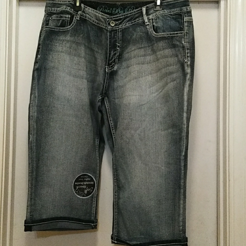 Denim Capris